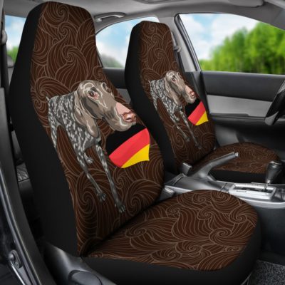 Germany Car Seat covers - German Shorthair Pointer Dog H1