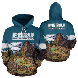Peru - Machu Picchu Mountain All Over Print Hoodie - BN15