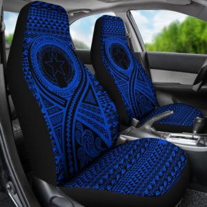 Northern Mariana Islands Car Seat Cover Lift Up Blue - BN09