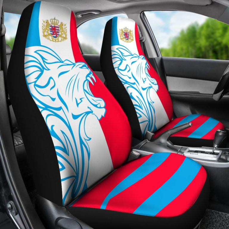 The Lion In Luxembourg Car Seat Covers - BN11