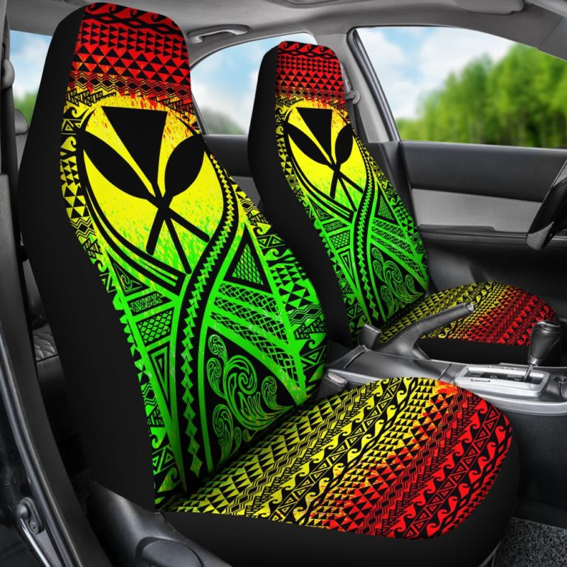 Hawaii Tribal Kanaka Maoli Car Seat Covers BN09