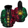 Samoa All Over Zip-Up Hoodie - Color Tattoo Style - Bn01