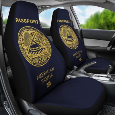 American Samoa Passport Car Seat Covers - BN04
