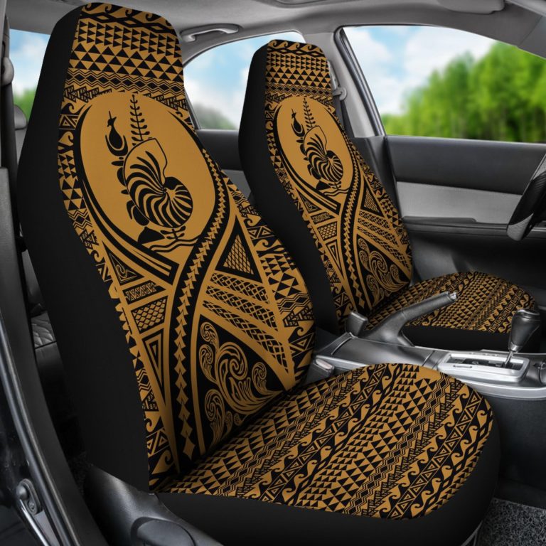 New Caledonia Car Seat Cover Lift Up Gold - BN09