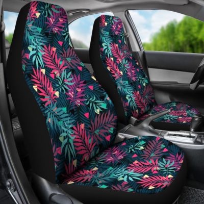 Hawaii Tropical Palm Leaf Car Seat Covers J7