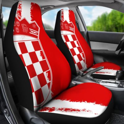 Croatia Car Seat Covers - Mystic Style J4