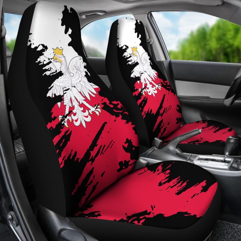 Poland Painting Car Seat Cover Th72