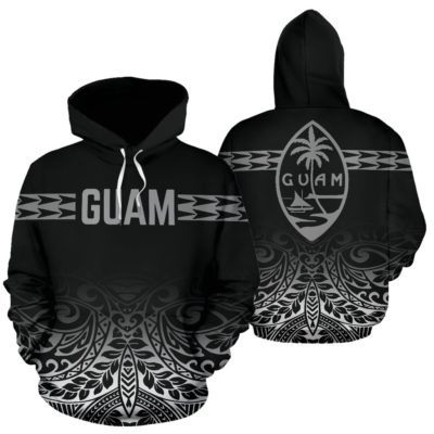 Hoodie Guam - Polynesian Fog - Bn09