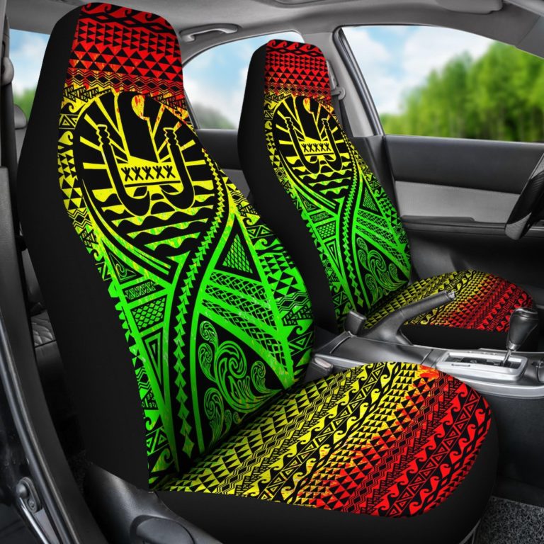 French Polynesia Car Seat Cover Lift Up Reggae - BN09