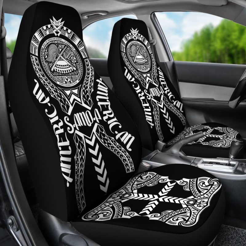 American Samoa Car Seat Covers - Polynesian Tribal - BN04