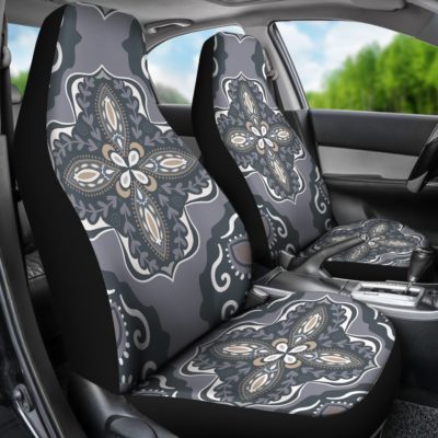 Portugal Car Seat Covers - Azulejos Pattern 03 Z2