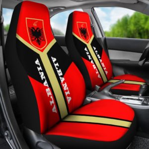 Albania Rising Car Seat Covers A69