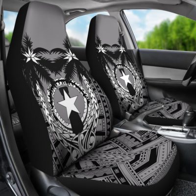 Northern Mariana Islands Coconut Car Seat Covers (Gray) A02