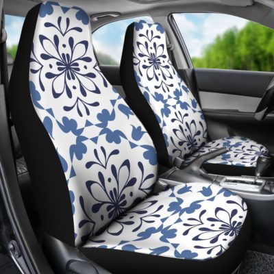 Portugal Car Seat Cover - Azulejos Pattern 06 Z3
