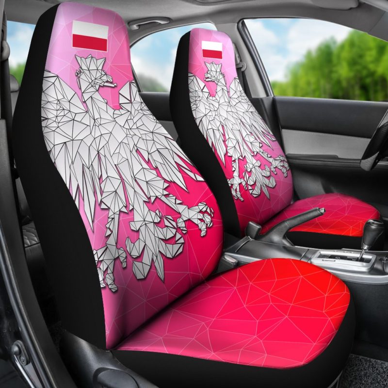 The Poland Polygonal Eagle Car Seat Covers - BH