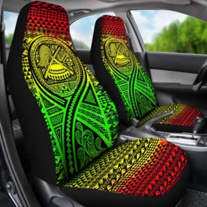 American Samoa Car Seat Cover Lift Up Reggae - BN09