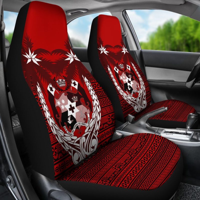 Tonga Polynesian Coconut Car Seat Covers A02