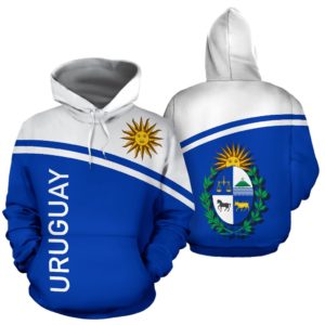 Uruguay All Over Hoodie - Curve Version - Bn11