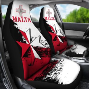 Malta Maltese Cross Special Car Seat Covers A7