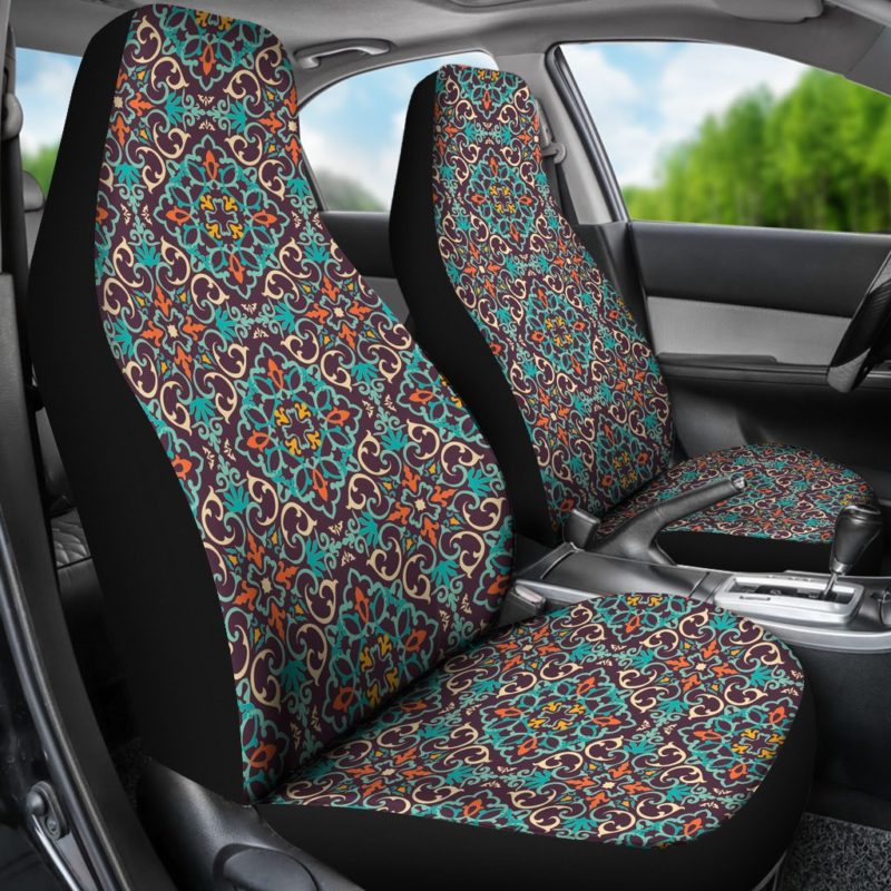 Portugal Car Seat Cover - Azulejos Pattern 22 Z3