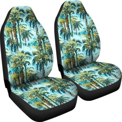 Hawaii Tropical Palm Tree Car Seat Covers J7