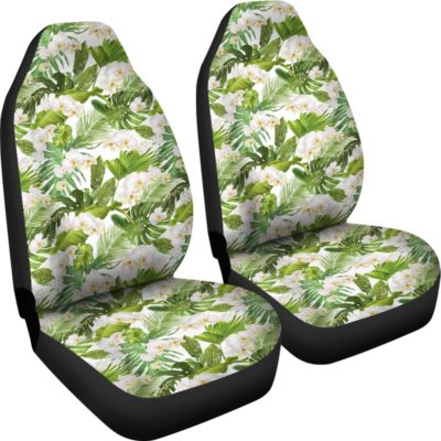 Hawaii Tropical Plumeria Car Seat Covers J7
