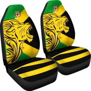The Lion In Jamaica Car Seat Covers - BN11