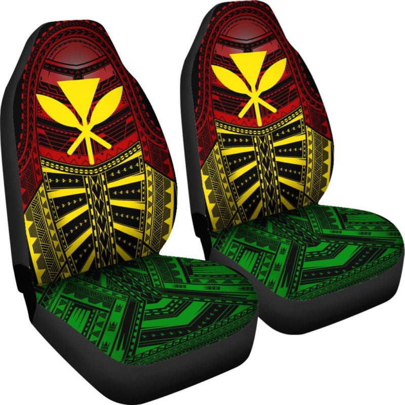 Hawaii Kanaka Maoli Tribal Car Seat Covers BN04