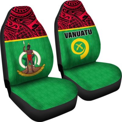 Vanuatu Car Seat Covers - Melanesian Style - BN09