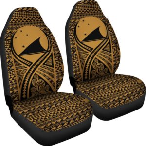 Tokelau Car Seat Cover Lift Up Gold - BN09