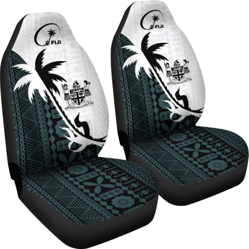 Fiji Coconut Tree Car Seat Covers K4