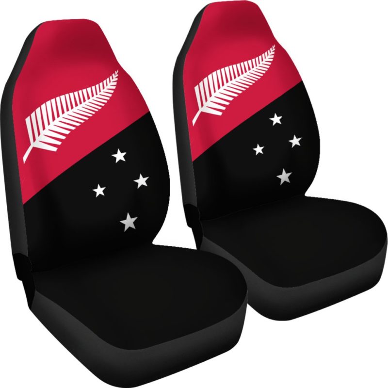 New Zealand Redesigned Flag Car Seat Covers K5