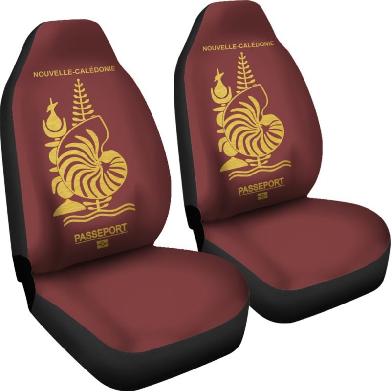 New Caledonia Passport Car Seat Cover - BN04