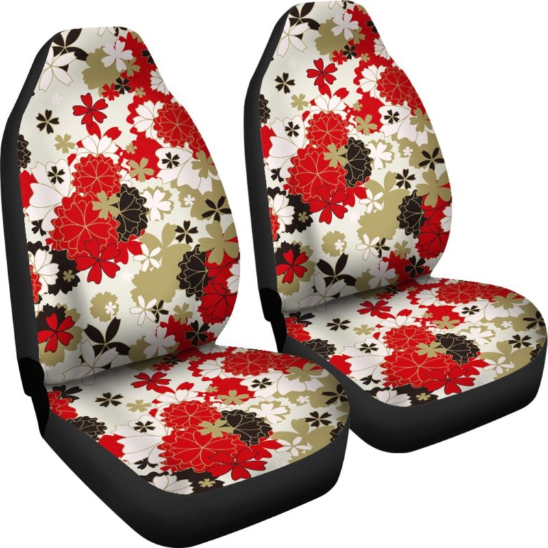 Japan Floral Pattern Car Seat Cover - BN03
