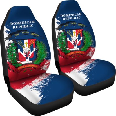 Dominican Republic Special Car Seat Cover (Set of Two) A7