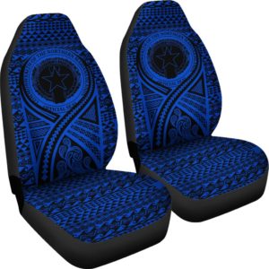 Northern Mariana Islands Car Seat Cover Lift Up Blue - BN09