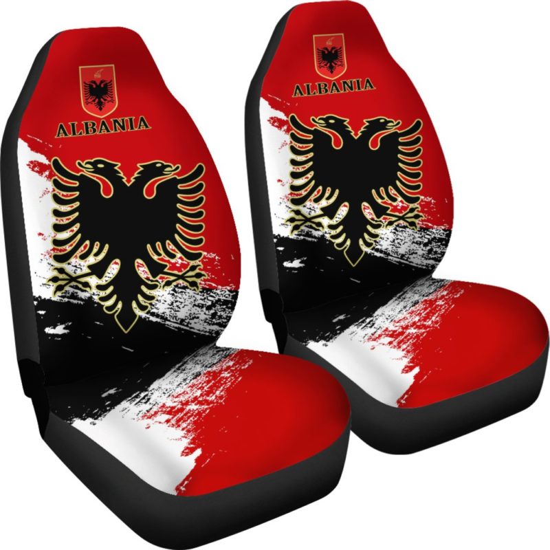 Albania Special Car Seat Covers (Set of Two) A7