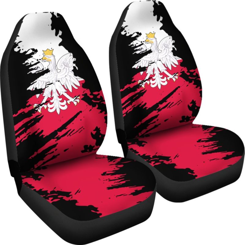 Poland Painting Car Seat Cover Th72