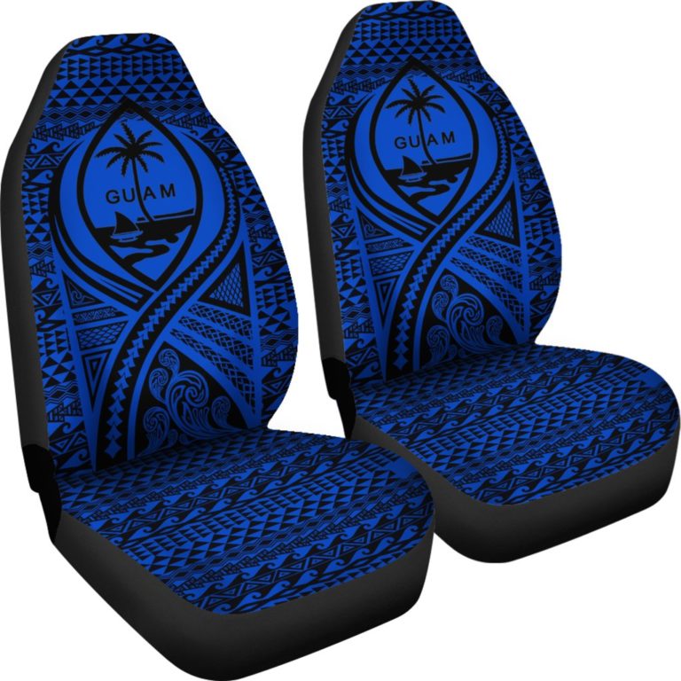 Guam Car Seat Cover Lift Up Blue - BN09