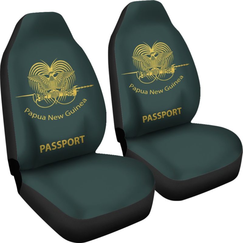 Papua New Guinea Passport Car Seat Cover - BN04