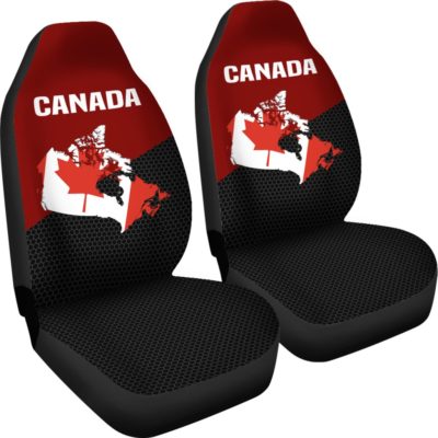 Canada Map Special Car Seat Covers A5