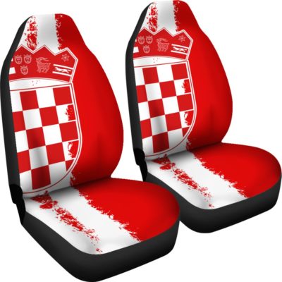 Croatia Car Seat Covers - Mystic Style J4
