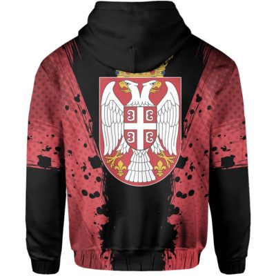 Serbia Pullover Hoodie - New Release A7