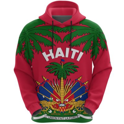 Coat of Arms Haiti Hoodie - Le Marron Inconnu K4