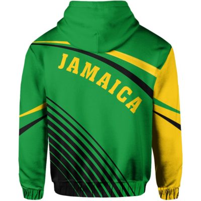 Jamaica Lion Hoodie - Bly Style J9