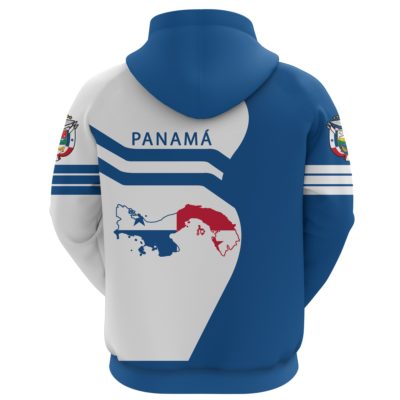 Panama Hoodie Coat Off Arms Sport Premium Style Blue V.02 J7