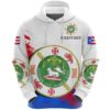 Puerto Rico Special Hoodie - White A7