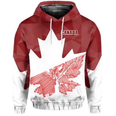 Canadian Maple Leaf Pullover Unisex Hoodie A0