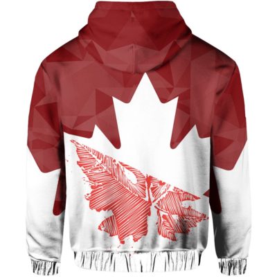 Canadian Maple Leaf Pullover Unisex Hoodie A0