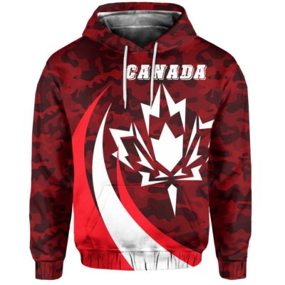 Canada - True North Strong And Free Hoodie A7